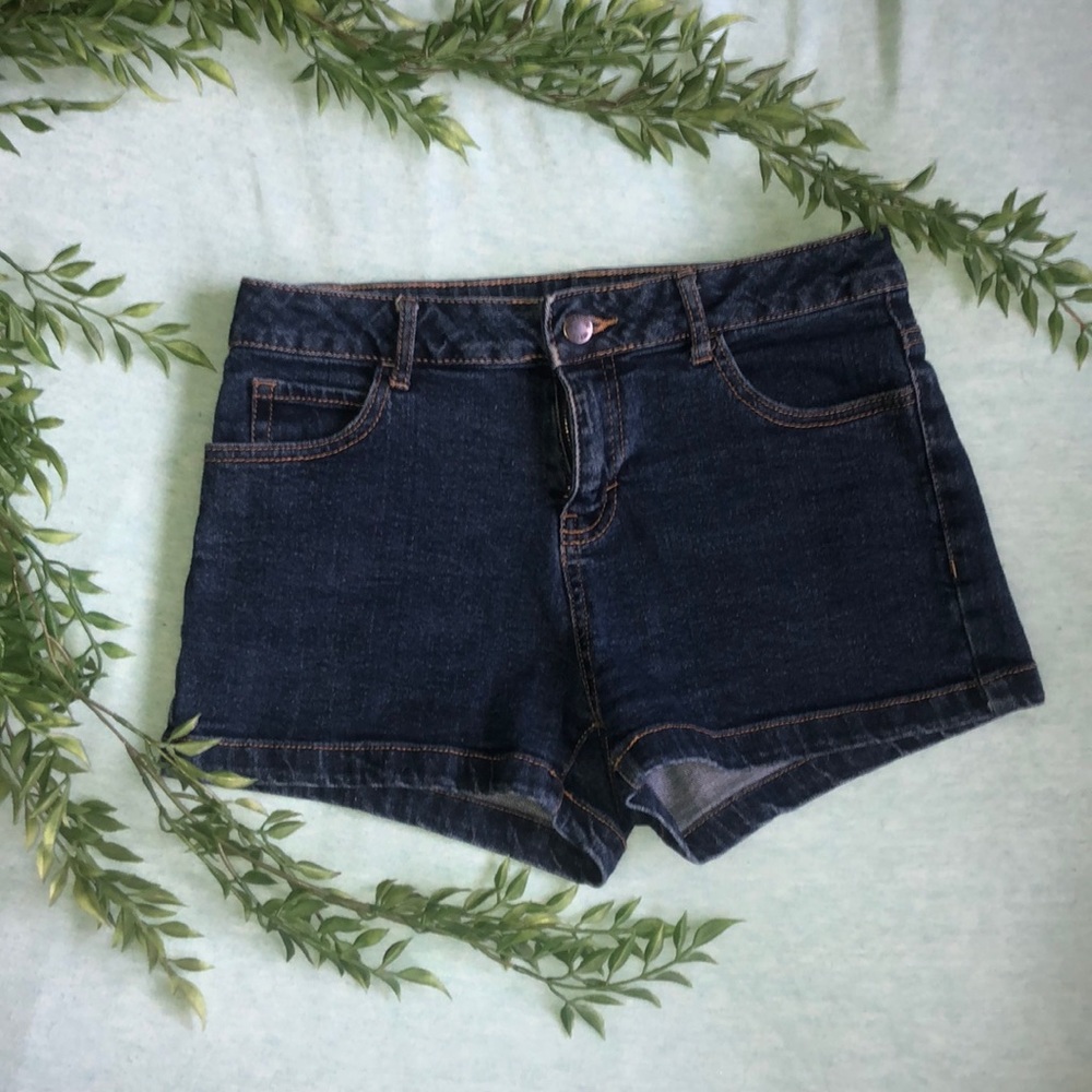 Dark Wash Jean Shorts